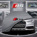 AUDİ A6 C7 Custom Fit Indoor Car Cover Soft Stretch Black Gray Blue Red Dust Protection Garage Cover Laser Cut + Bag