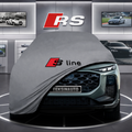AUDİ Q3 FJ Custom Fit Indoor Car Cover Soft Stretch Black Gray Blue Red Dust Protection Garage Cover Laser Cut + Bag