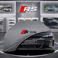 AUDİ E-TRON GT 2021-2024 Custom Fit Indoor Car Cover Soft Stretch Black Gray Blue Red Dust Protection Garage Cover Laser Cut + Bag