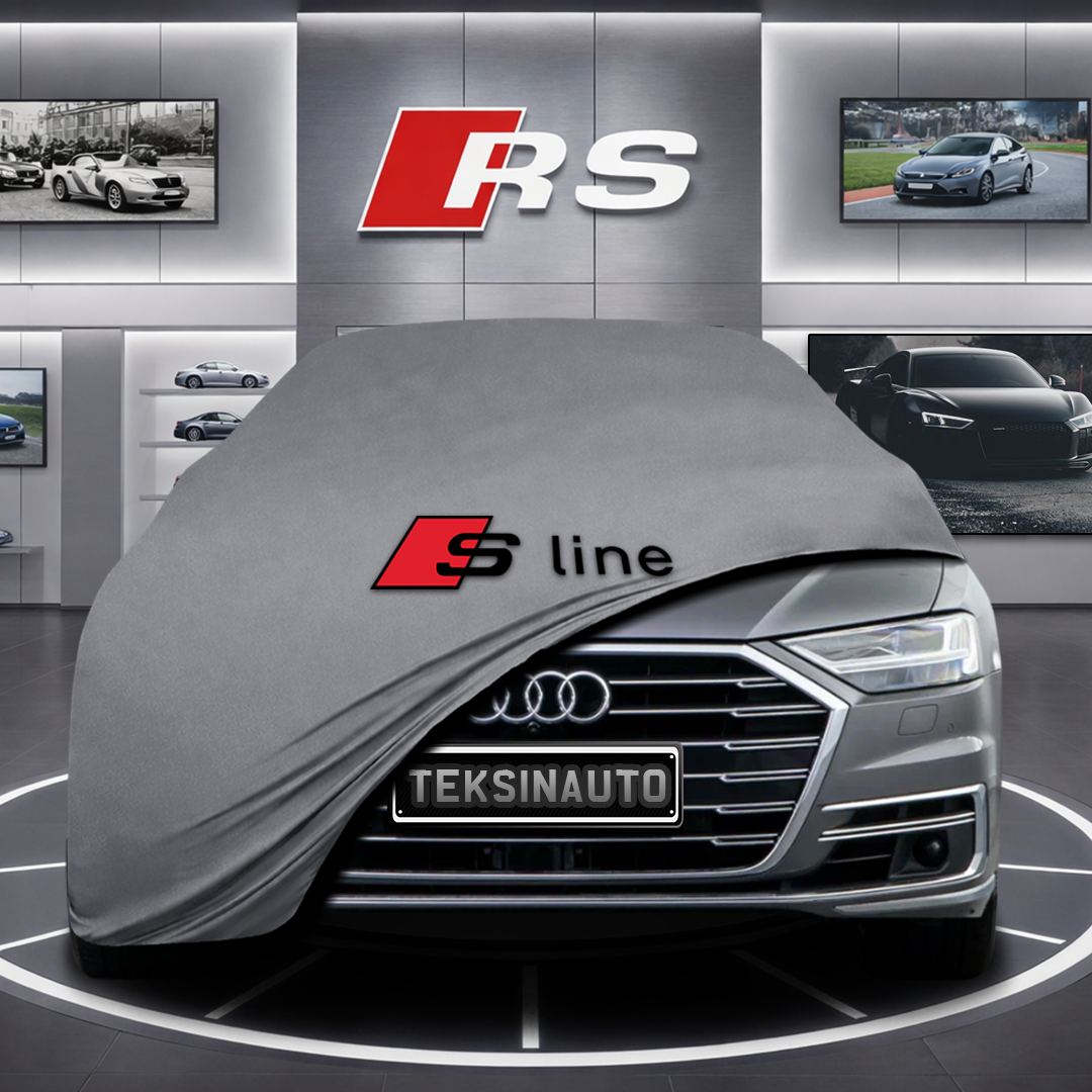 AUDİ A8 D5 Custom Fit Indoor Car Cover Soft Stretch Black Gray Blue Red Dust Protection Garage Cover Laser Cut + Bag