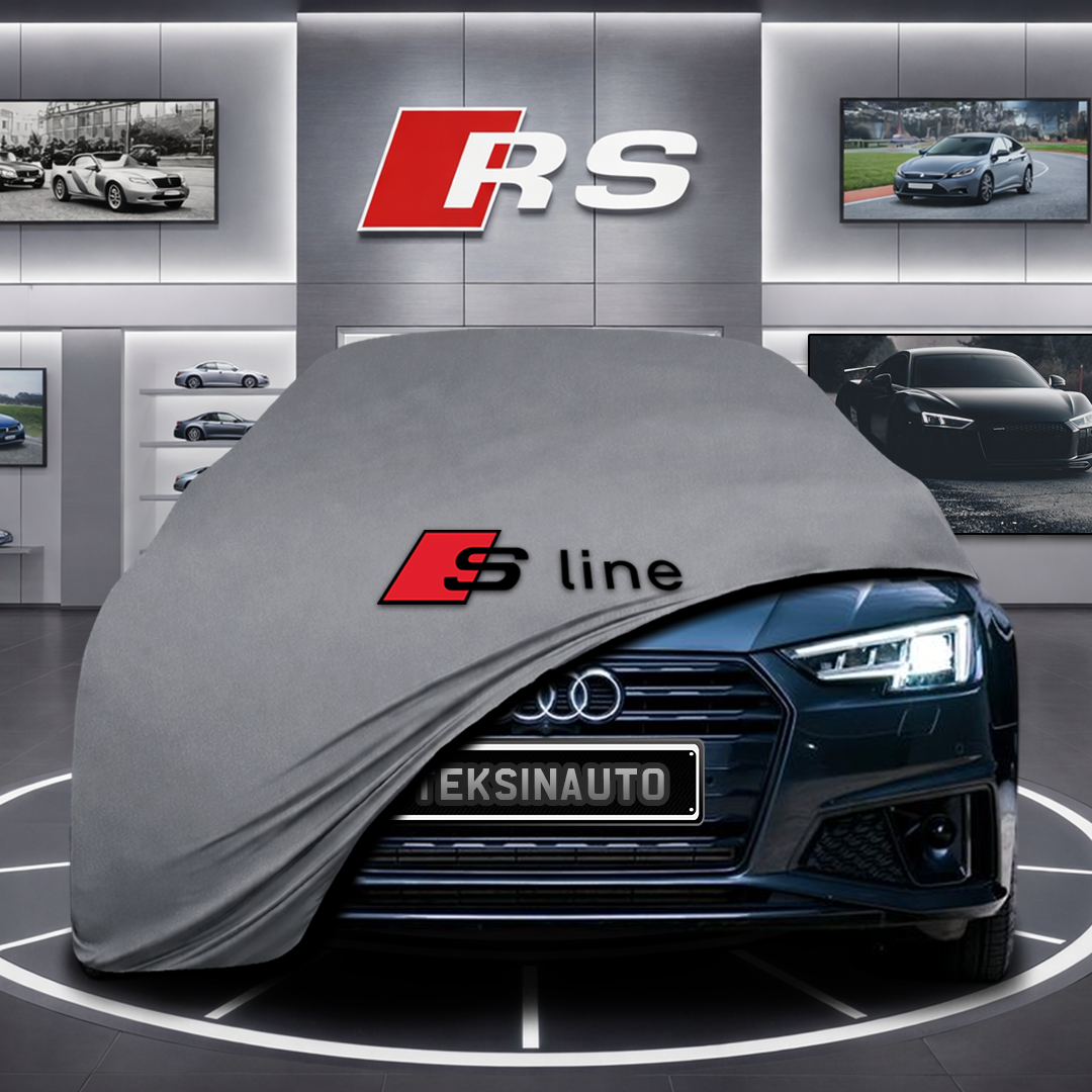 AUDİ A4 ALLROAD B9 8W Custom Fit Indoor Car Cover Soft Stretch Black Gray Blue Red Dust Protection Garage Cover Laser Cut + Bag