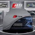 AUDİ Q8 E-TRON GE Custom Fit Indoor Car Cover Soft Stretch Black Gray Blue Red Dust Protection Garage Cover Laser Cut + Bag