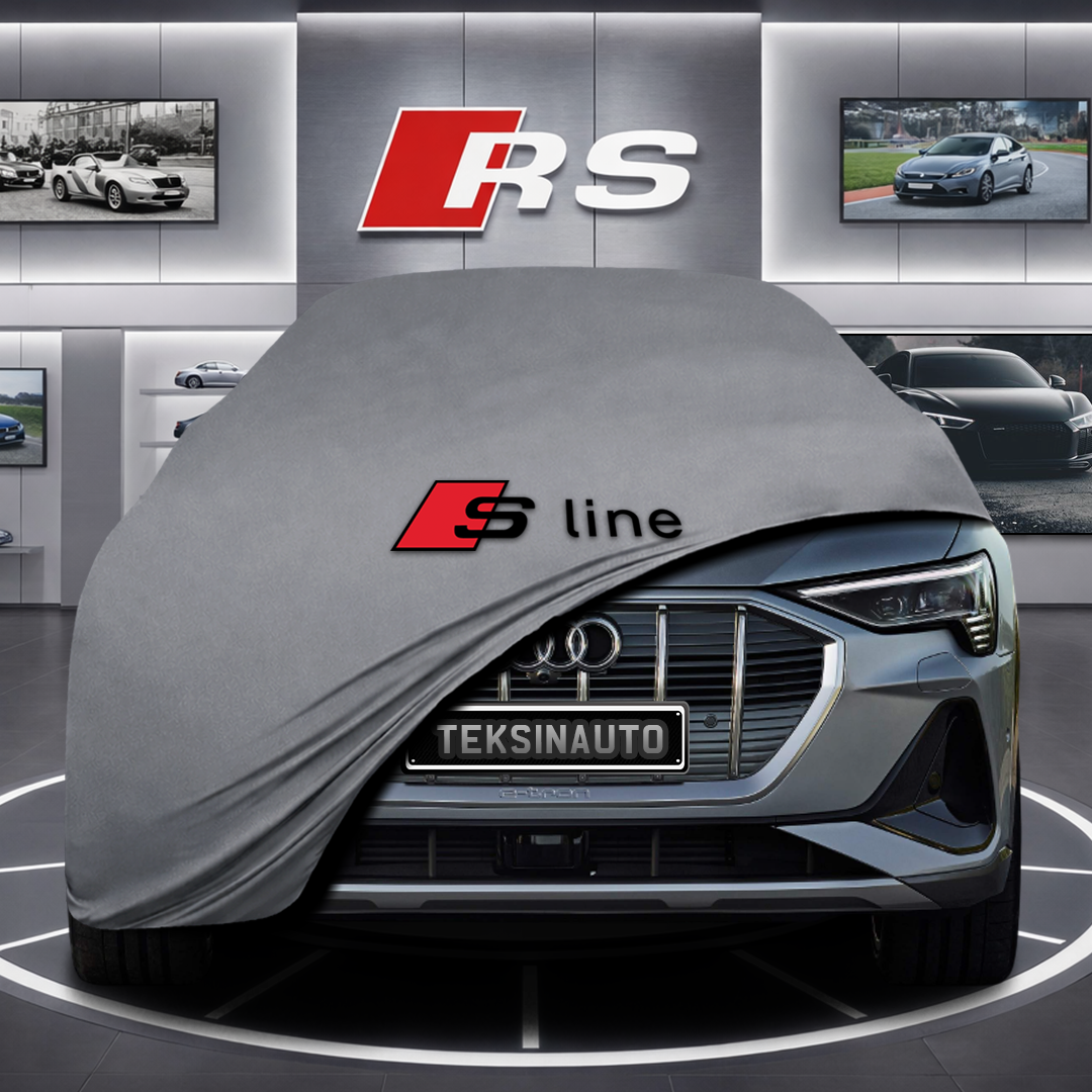 AUDİ E-TRON GE SPORTBACK 2018-2022 Custom Fit Indoor Car Cover Soft Stretch Black Gray Blue Red Dust Protection Garage Cover Laser Cut + Bag