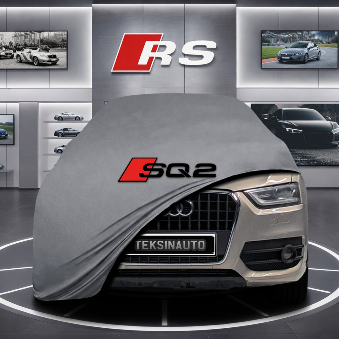 AUDİ Q3 8U Custom Fit Indoor Car Cover Soft Stretch Black Gray Blue Red Dust Protection Garage Cover Laser Cut + Bag