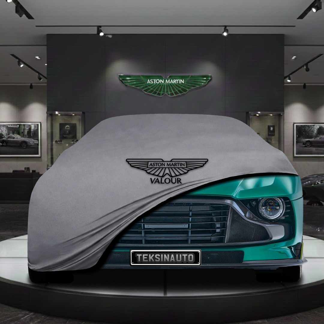 ASTON MARTİN VALOUR 2023- Custom Fit Indoor Car Cover Soft Stretch Black Gray Blue Red Dust Protection Garage Cover Laser Cut + Bag