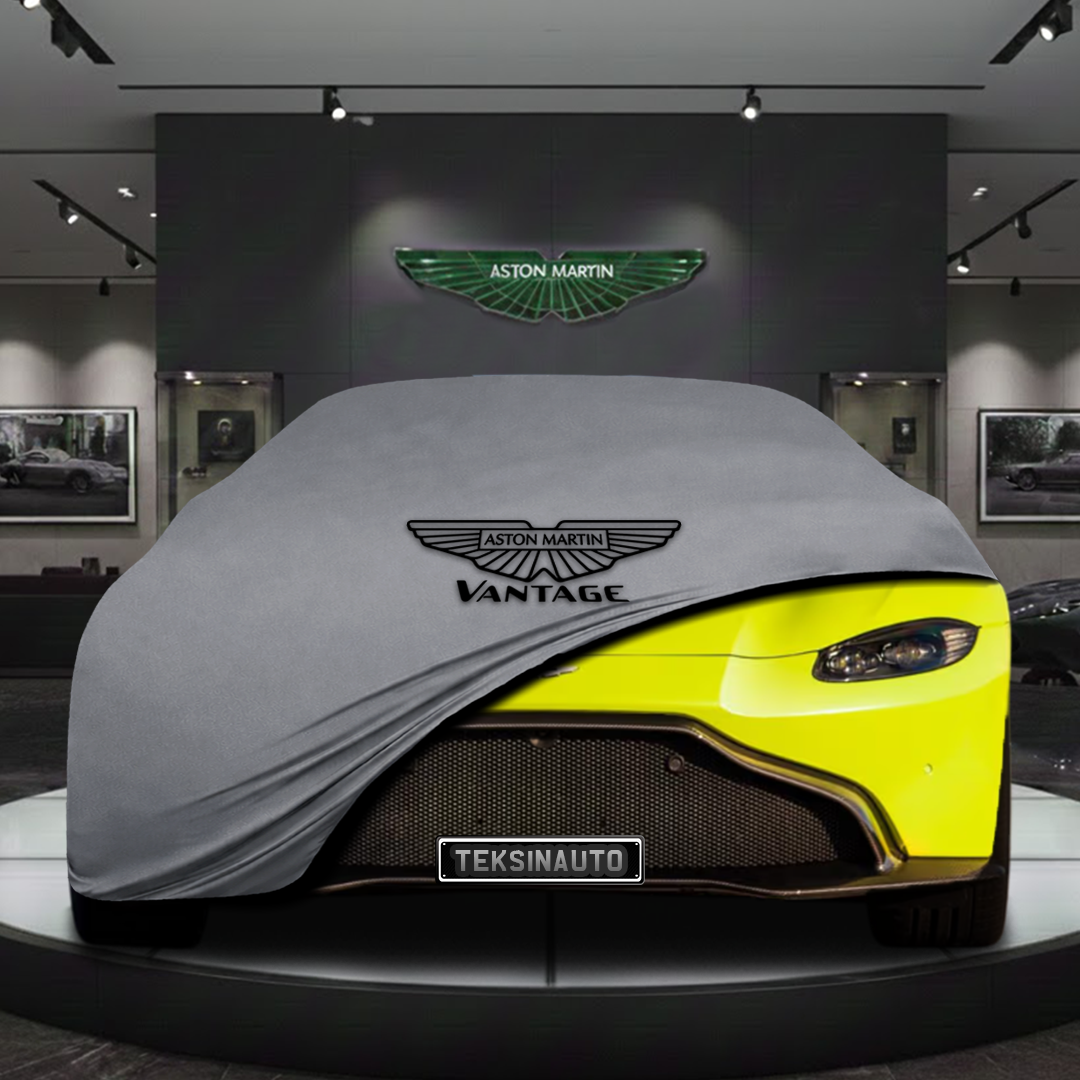 ASTON MARTİN V8 VANTAGE 2017-2024 Custom Fit Indoor Car Cover Soft Stretch Black Gray Blue Red Dust Protection Garage Cover Laser Cut + Bag