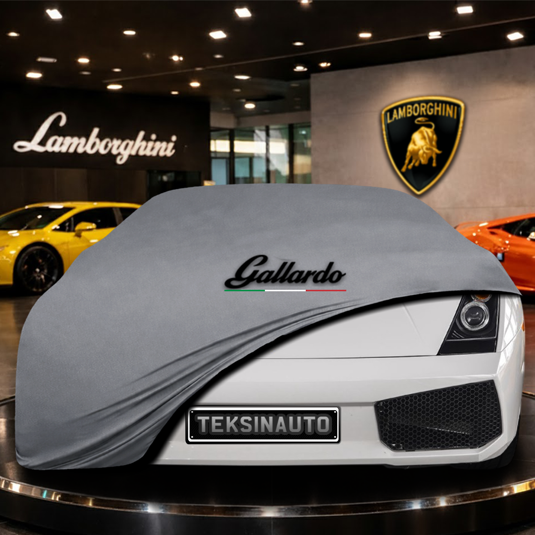 Lamborghini Gallardo Spyder (2005-2008) Custom Fit Indoor Car Cover Soft Stretch Black Gray Blue Red Dust Protection Garage Cover Laser Cut + Bag