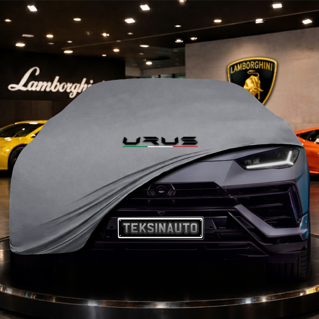 Lamborghini Urus (2018-) Custom Fit Indoor Car Cover Soft Stretch Black Gray Blue Red Dust Protection Garage Cover Laser Cut + Bag