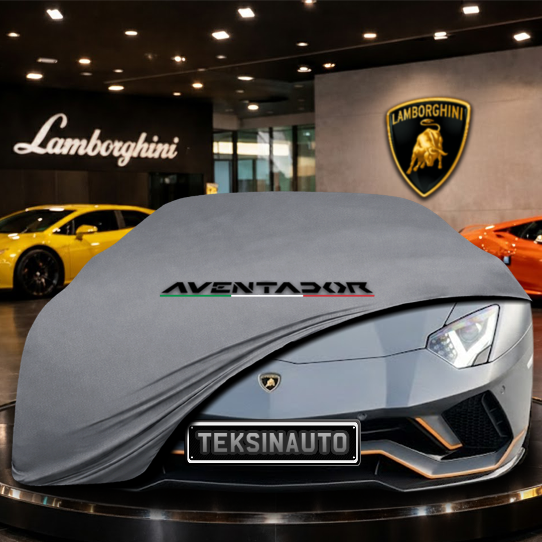 Lamborghini Aventador LP780-4 (2021-) Indoor Car Cover Custom Fit, Black, Gray, Blue, Red Color