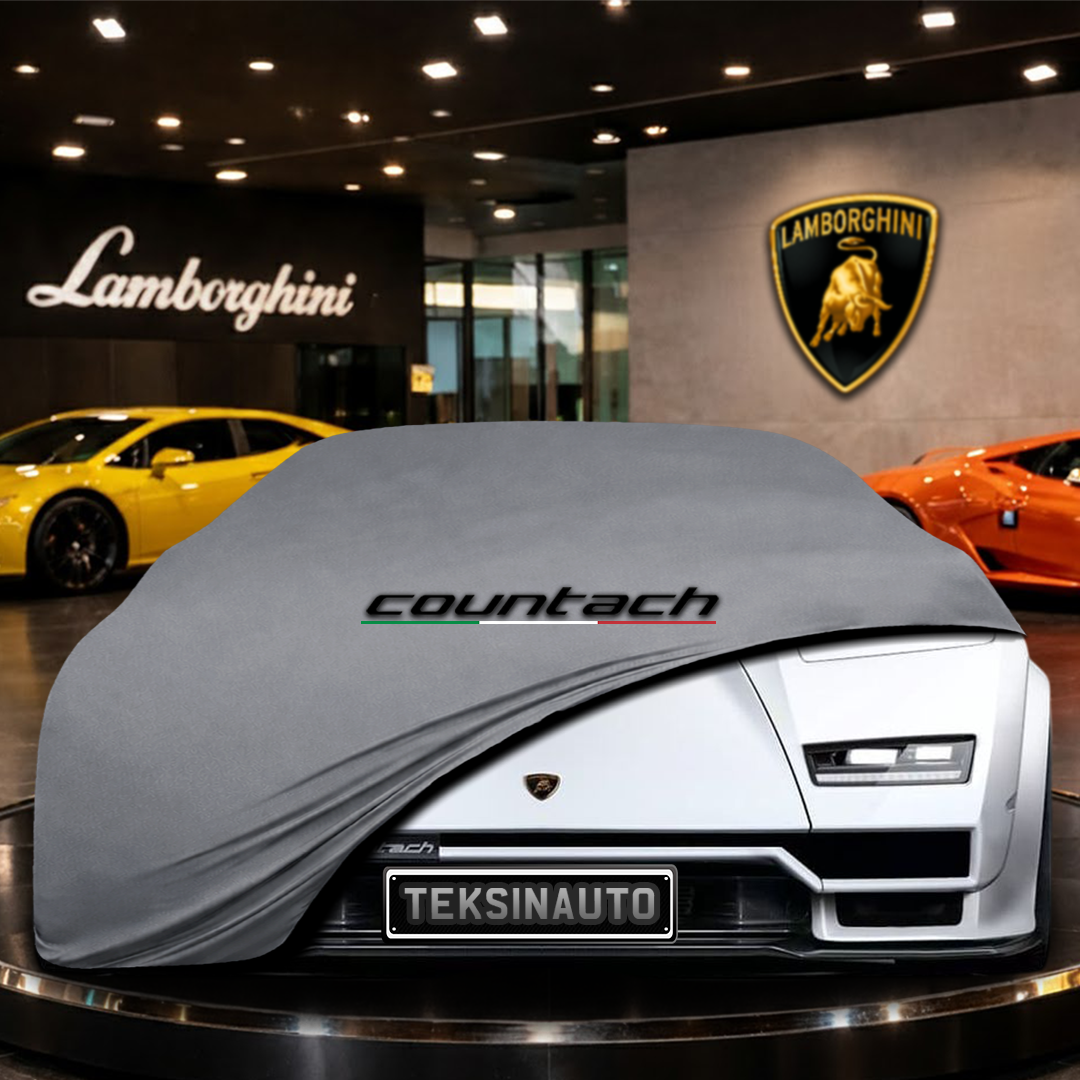 Lamborghini Countach LPI 800-4 (2022-) Custom Fit Indoor Car Cover Soft Stretch Black Gray Blue Red Dust Protection Garage Cover Laser Cut + Bag