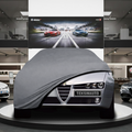 Alfa Romeo 159 Sedan (2005-2011) Custom Fit Indoor Car Cover Soft Stretch Black Gray Blue Red Dust Protection Garage Cover Laser Cut + Bag