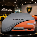 Lamborghini Countach (1974-1991) Custom Fit Indoor Car Cover Soft Stretch Black Gray Blue Red Dust Protection Garage Cover Laser Cut + Bag