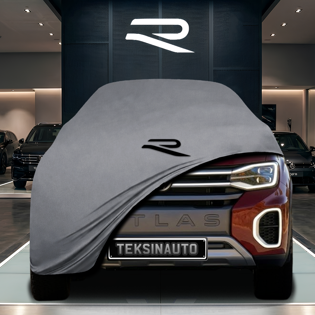 Volkswagen Tanoak Custom Fit Indoor Car Cover Soft Stretch Black Gray Blue Red Dust Protection Garage Cover Laser Cut + Bag