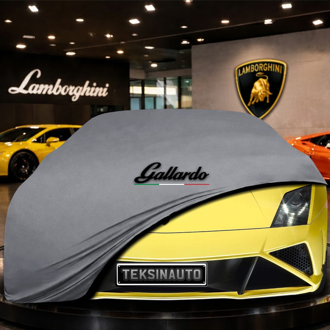 Lamborghini Gallardo LP 560-4 (2008-2013) Custom Fit Indoor Car Cover Soft Stretch Black Gray Blue Red Dust Protection Garage Cover Laser Cut + Bag
