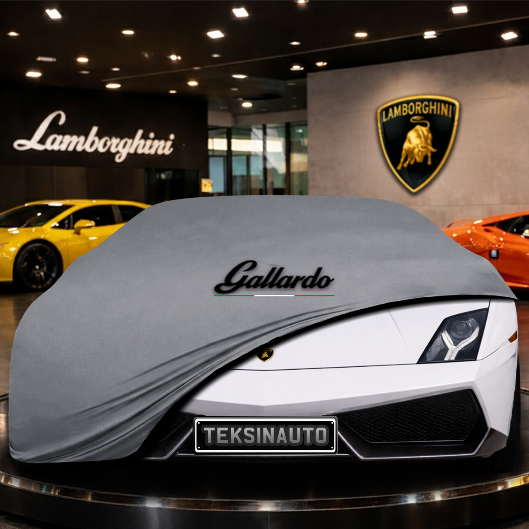 Lamborghini Gallardo LP 570-4 (2010-2013) Custom Fit Indoor Car Cover Soft Stretch Black Gray Blue Red Dust Protection Garage Cover Laser Cut + Bag
