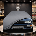 MASERATİ QUATTROPORTE (1994-1998) Custom Fit Indoor Car Cover Soft Stretch Black Gray Blue Red Dust Protection Garage Cover Laser Cut + Bag