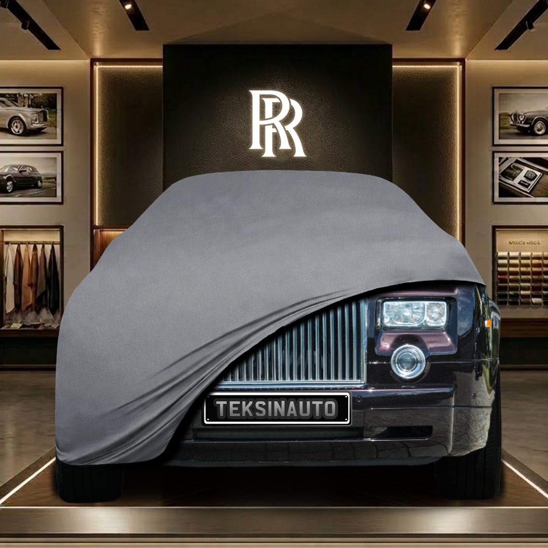 Rolls Royce Phantom 7 (2003-2016) Custom Fit Indoor Car Cover Soft Stretch Black Gray Blue Red Dust Protection Garage Cover Laser Cut + Bag