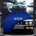 BMW 5 E28 (1981-1988) Custom Fit Indoor Car Cover Soft Stretch Black Gray Blue Red Dust Protection Garage Cover Laser Cut + Bag