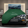 JAGUAR XJ X300 1994-1997 Custom Fit Indoor Car Cover Soft Stretch Black Gray Blue Red Dust Protection Garage Cover Laser Cut + Bag