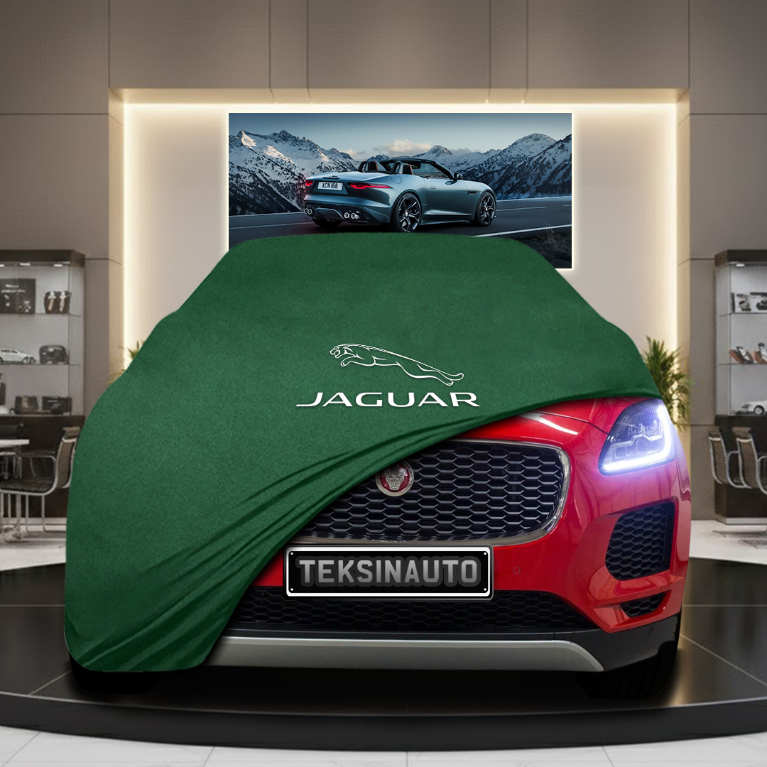 Jaguar E-PACE Custom Fit Indoor Car Cover Soft Stretch Black Gray Blue Red Dust Protection Garage Cover Laser Cut + Bag
