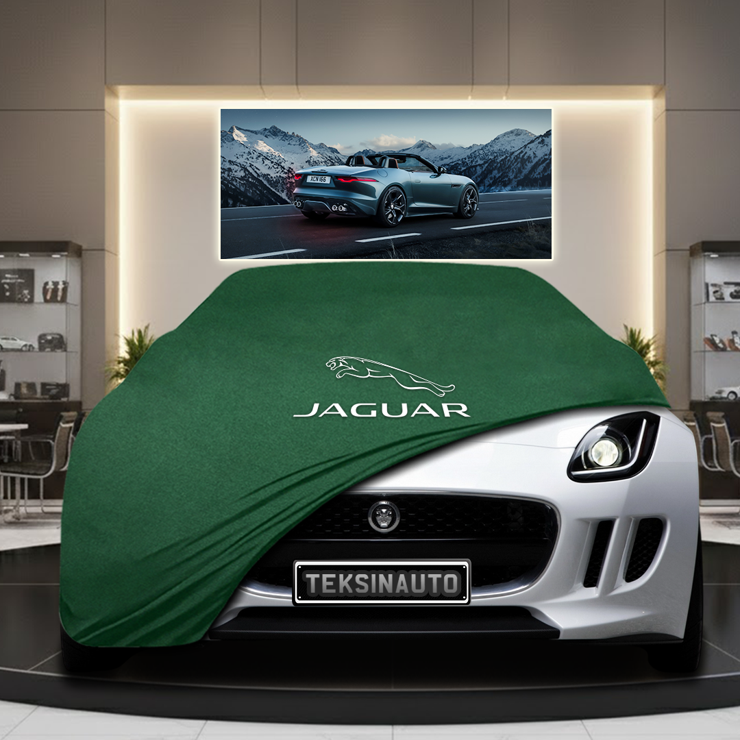 Jaguar C-X16 Custom Fit Indoor Car Cover Soft Stretch Black Gray Blue Red Dust Protection Garage Cover Laser Cut + Bag