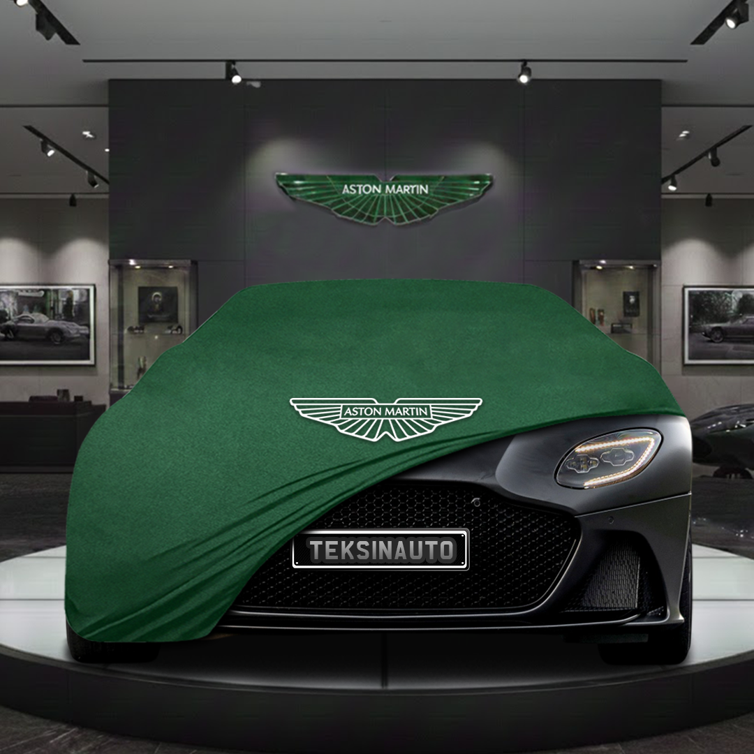 Aston Martin DBS Superleggera (2018-) Custom Fit Indoor Car Cover Soft Stretch Black Gray Blue Red Dust Protection Garage Cover Laser Cut + Bag