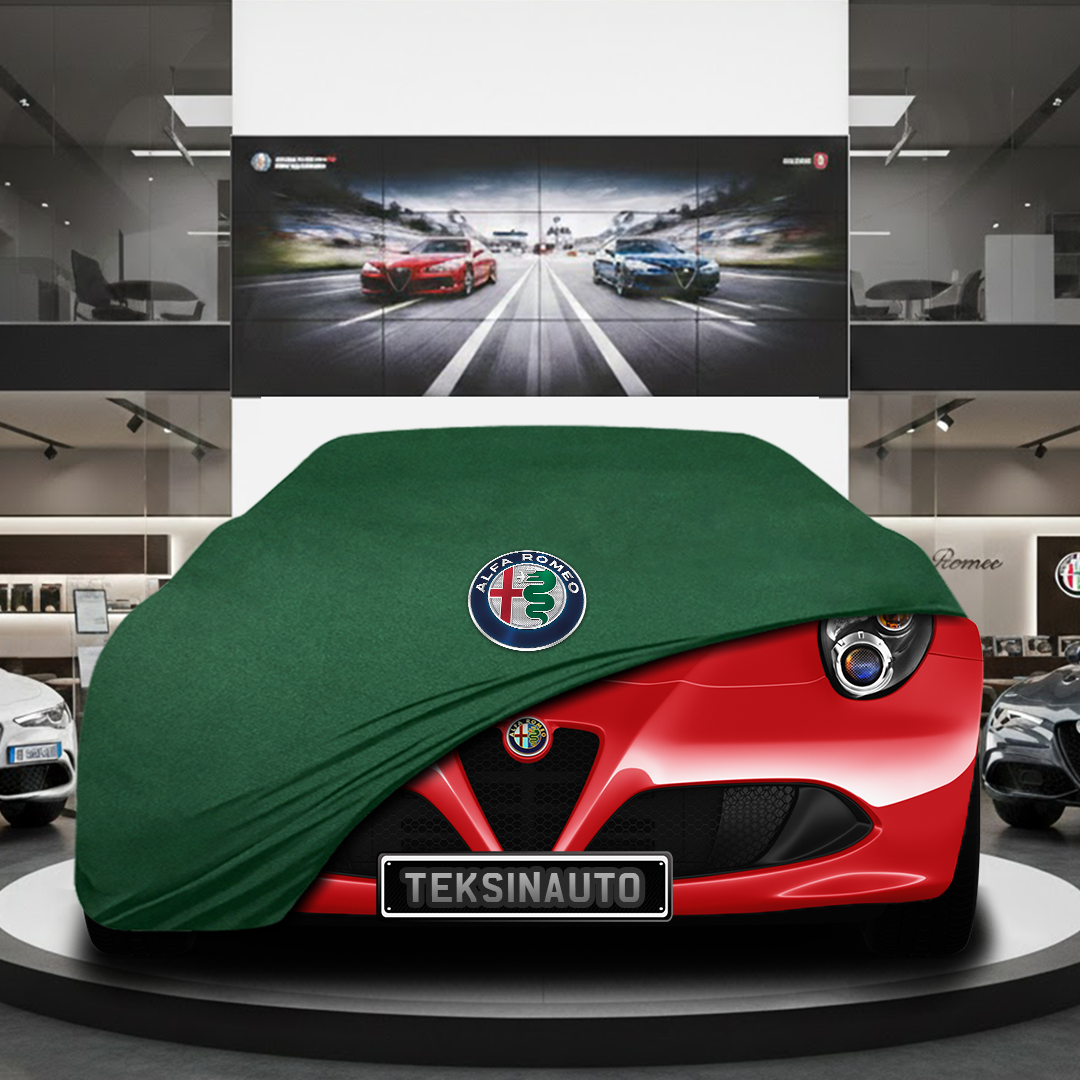 Alfa 8C Spider Roadster Custom Fit Indoor Car Cover Soft Stretch Black Gray Blue Red Dust Protection Garage Cover Laser Cut + Bag
