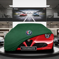 Alfa 8C Spider Roadster Custom Fit Indoor Car Cover Soft Stretch Black Gray Blue Red Dust Protection Garage Cover Laser Cut + Bag
