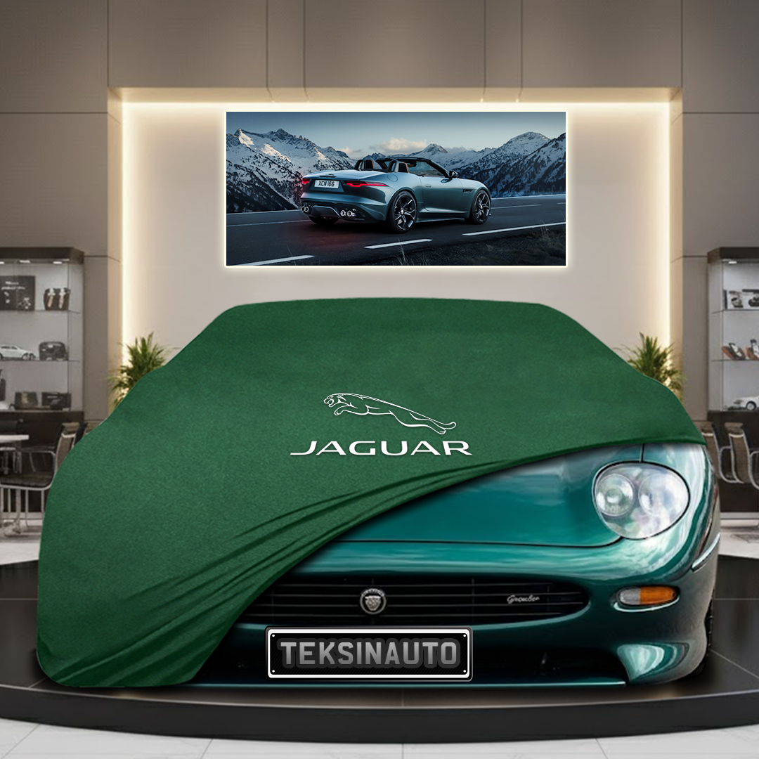 JAGUAR XJ220 1992-1994 Custom Fit Indoor Car Cover Soft Stretch Black Gray Blue Red Dust Protection Garage Cover Laser Cut + Bag