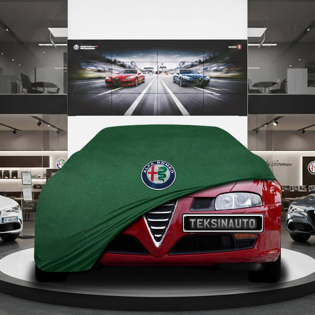 Alfa Romeo GT Coupe (2003-2010) Custom Fit Indoor Car Cover Soft Stretch Black Gray Blue Red Dust Protection Garage Cover Laser Cut + Bag