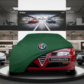 Alfa Romeo GT Coupe (2003-2010) Custom Fit Indoor Car Cover Soft Stretch Black Gray Blue Red Dust Protection Garage Cover Laser Cut + Bag