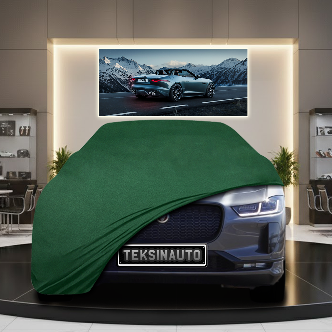Jaguar I Pace Custom Fit Indoor Car Cover Soft Stretch Black Gray Blue Red Dust Protection Garage Cover Laser Cut + Bag