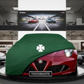 Alfa Romeo 4C CoupeCustom Fit Indoor Car Cover Soft Stretch Black Gray Blue Red Dust Protection Garage Cover Laser Cut + Bag