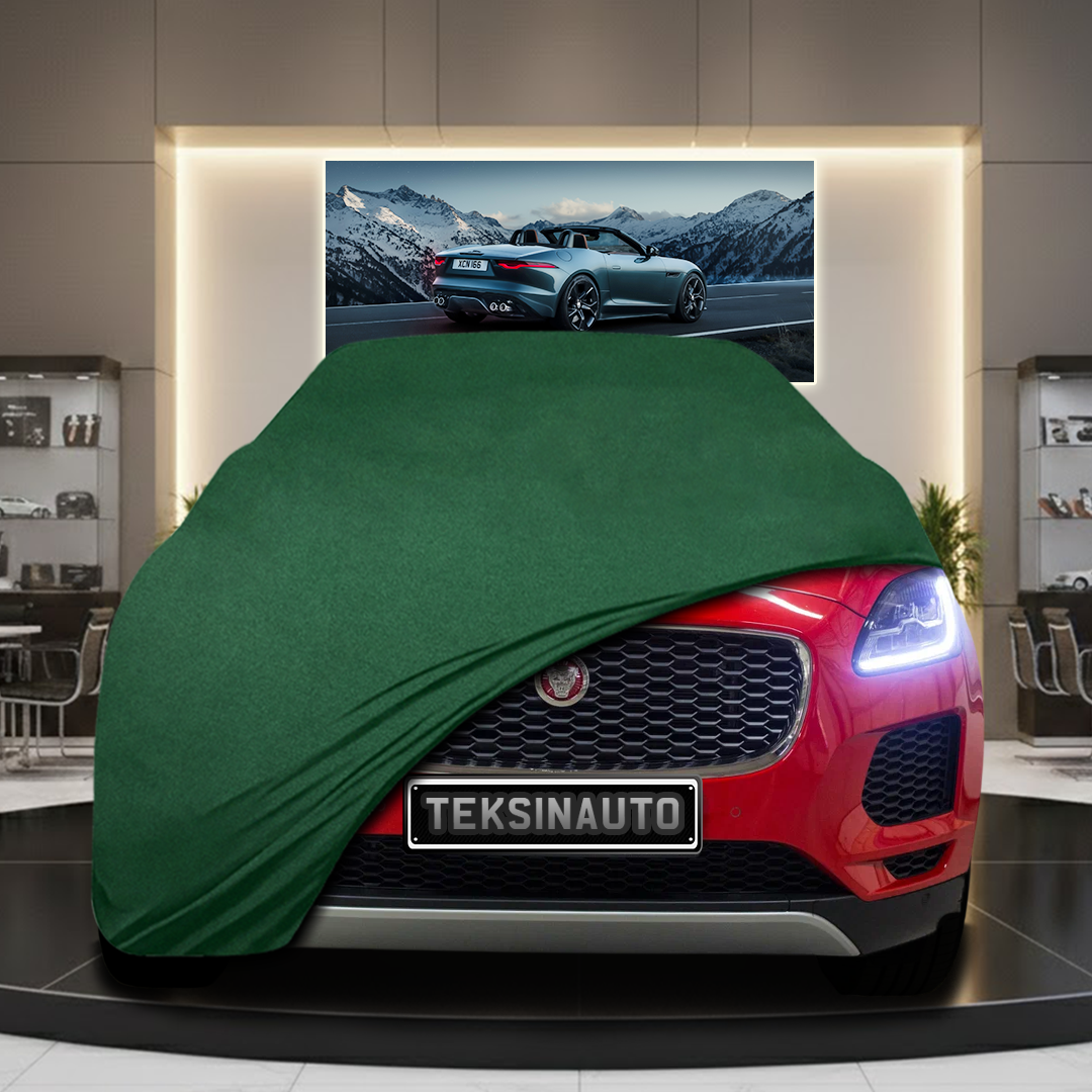 Jaguar E-PACE Custom Fit Indoor Car Cover Soft Stretch Black Gray Blue Red Dust Protection Garage Cover Laser Cut + Bag