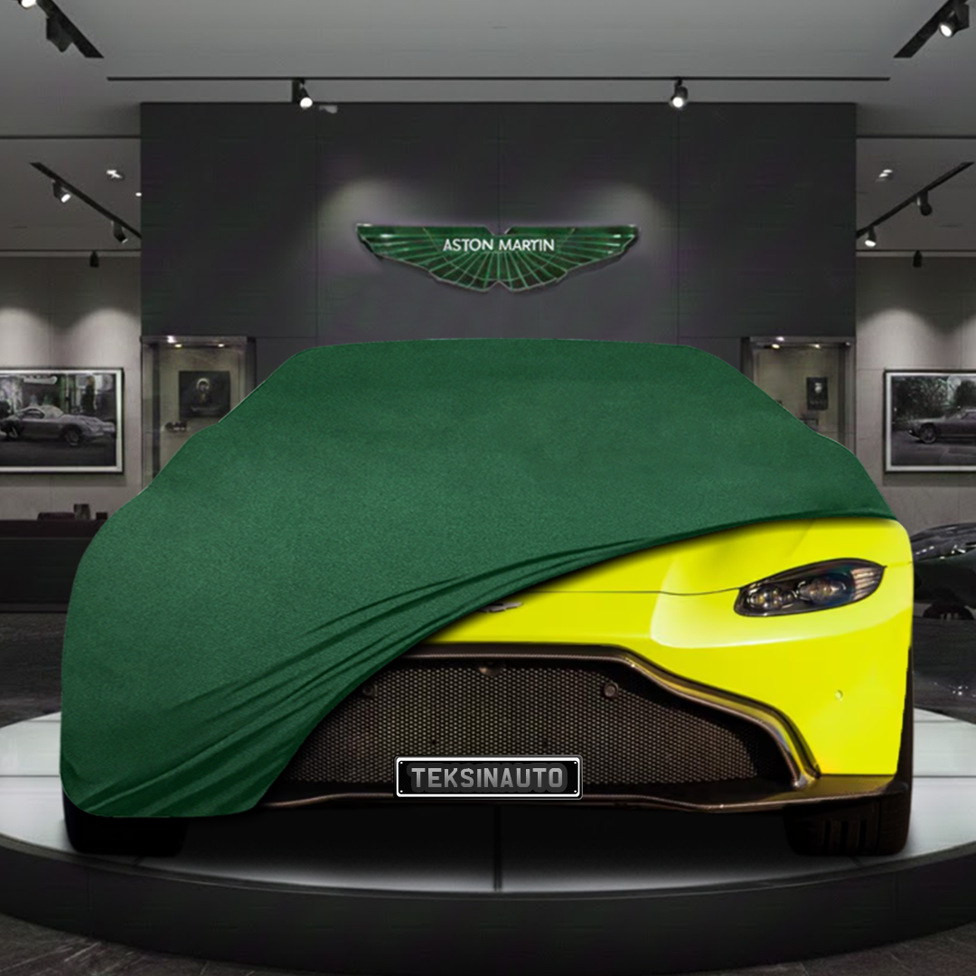 ASTON MARTİN V8 VANTAGE 2017-2024 Custom Fit Indoor Car Cover Soft Stretch Black Gray Blue Red Dust Protection Garage Cover Laser Cut + Bag