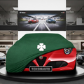 Alfa 8C Spider Roadster Custom Fit Indoor Car Cover Soft Stretch Black Gray Blue Red Dust Protection Garage Cover Laser Cut + Bag