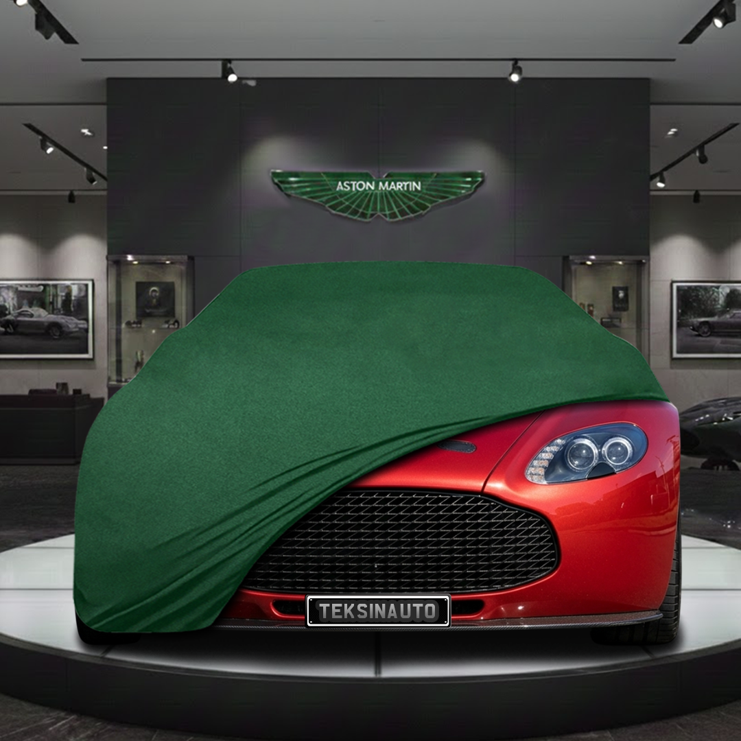 ASTON MARTİN V12 ZAGATO 2011-2012 Custom Fit Indoor Car Cover Soft Stretch Black Gray Blue Red Dust Protection Garage Cover Laser Cut + Bag