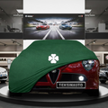 Alfa Romeo 8C Competizione Coupe Custom Fit Indoor Car Cover Soft Stretch Black Gray Blue Red Dust Protection Garage Cover Laser Cut + Bag