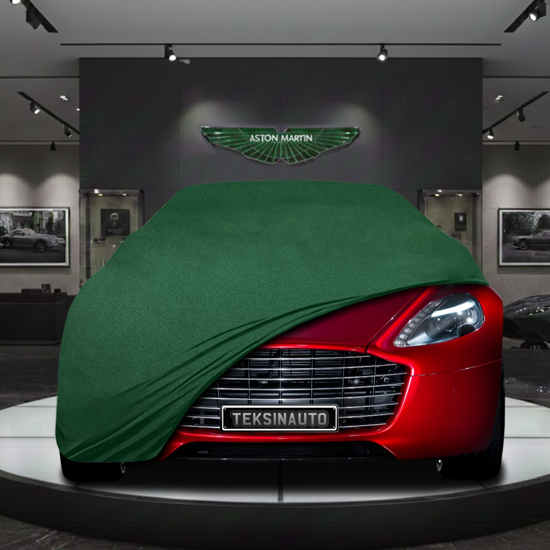 ASTON MARTİN RAPİDE S 2013-2018 Custom Fit Indoor Car Cover Soft Stretch Black Gray Blue Red Dust Protection Garage Cover Laser Cut + Bag