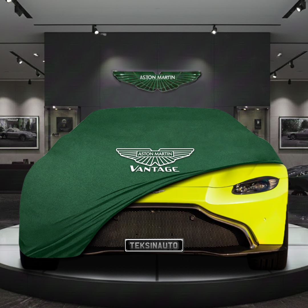 ASTON MARTİN V8 VANTAGE 2017-2024 Custom Fit Indoor Car Cover Soft Stretch Black Gray Blue Red Dust Protection Garage Cover Laser Cut + Bag