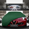 Alfa Romeo 4C CoupeCustom Fit Indoor Car Cover Soft Stretch Black Gray Blue Red Dust Protection Garage Cover Laser Cut + Bag