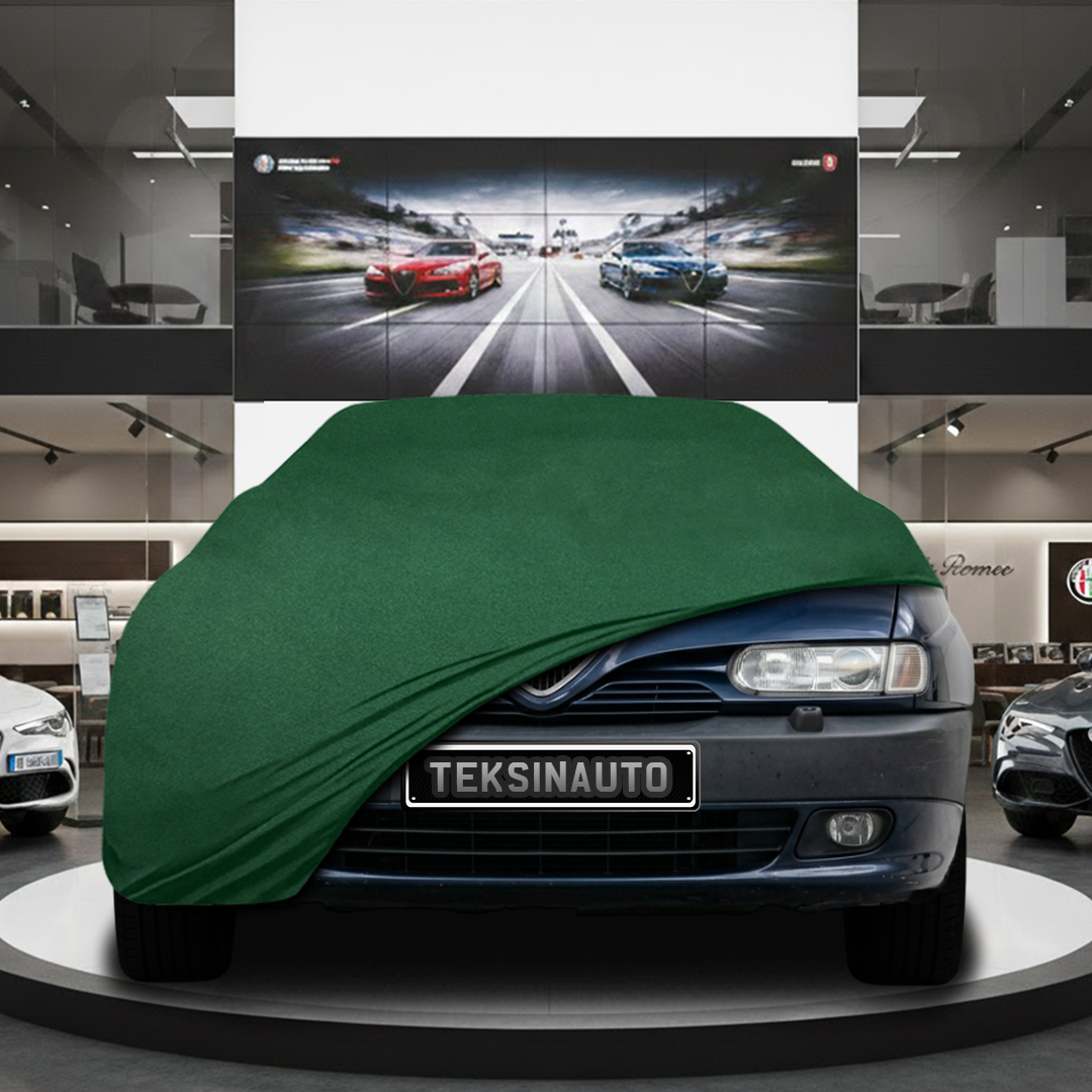 Alfa Romeo 146 Hatchback Custom Fit Indoor Car Cover Soft Stretch Black Gray Blue Red Dust Protection Garage Cover Laser Cut + Bag