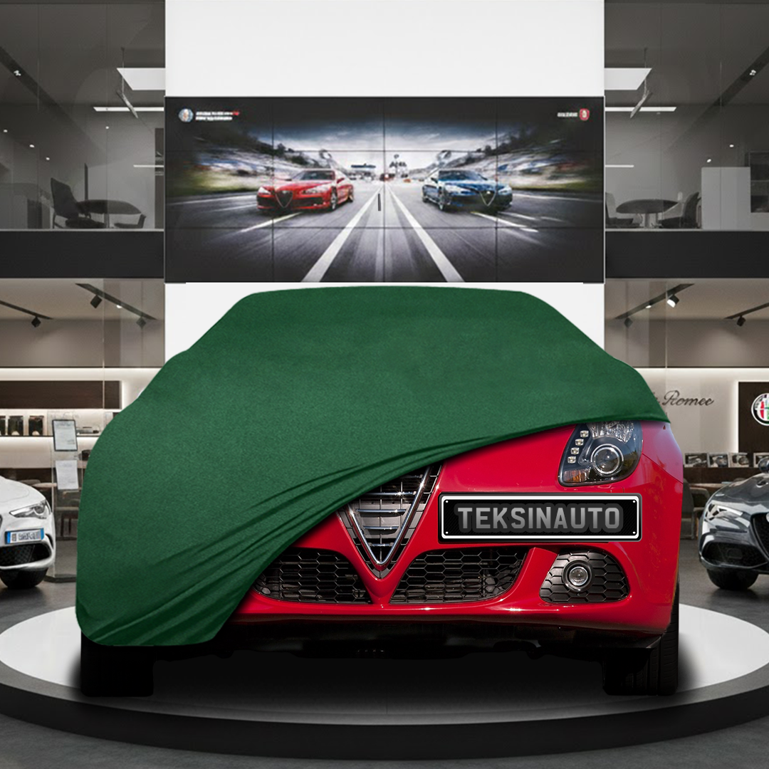 Alfa Romeo Giulietta Hatchback (2010-2020) Custom Fit Indoor Car Cover Soft Stretch Black Gray Blue Red Dust Protection Garage Cover Laser Cut + Bag