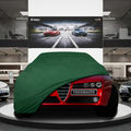 Alfa Romeo Brera Coupe (2005-2010) Custom Fit Indoor Car Cover Soft Stretch Black Gray Blue Red Dust Protection Garage Cover Laser Cut + Bag