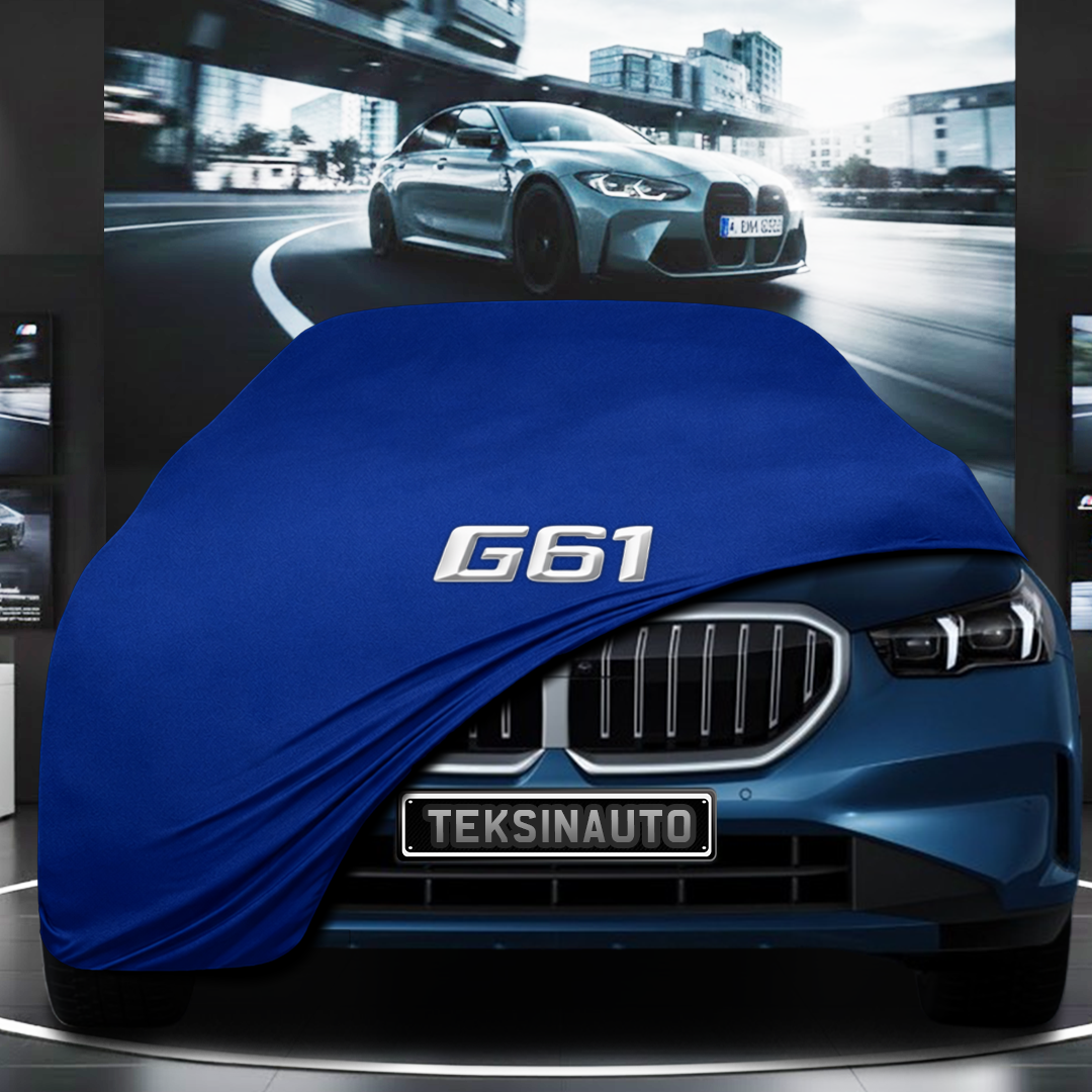 BMW 5 G61 TOURİNG (2024-) Custom Fit Indoor Car Cover Soft Stretch Black Gray Blue Red Dust Protection Garage Cover Laser Cut + Bag