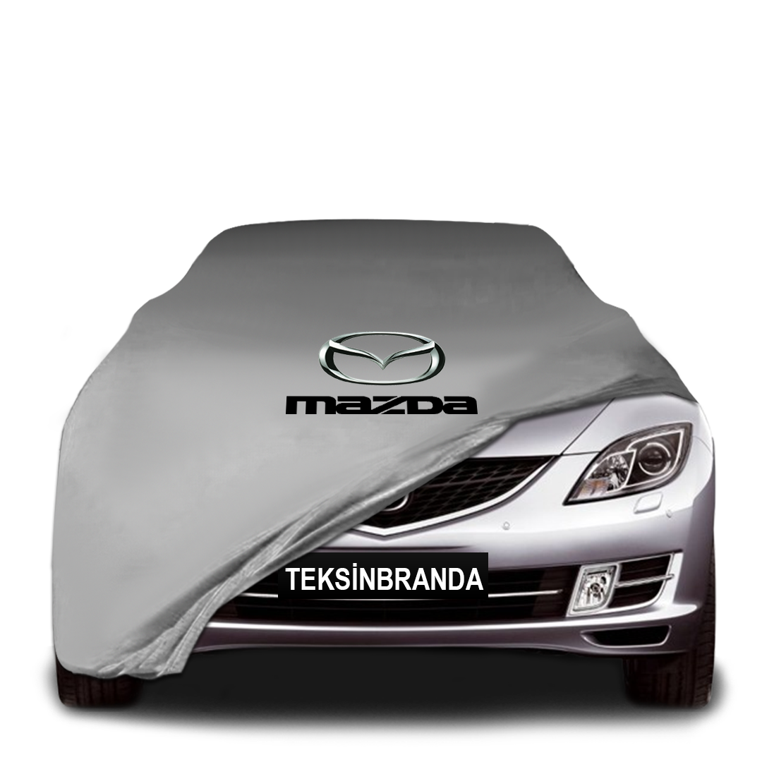 Mazda 6 2 Sedan (2007-2012) Indoor Car Cover Custom Fit, Black, Gray, Blue, Red Color