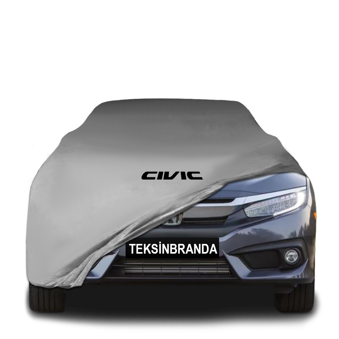 Honda Civic 10 Indoor Car Cover Custom Fit, Black, Gray, Blue, Red Color