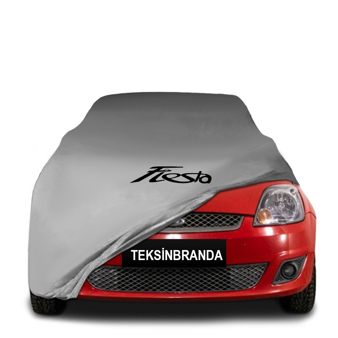 Ford Fiesta 6 (2001-2008) MK6 Indoor Car Cover Custom Fit, Black, Gray, Blue, Red Color