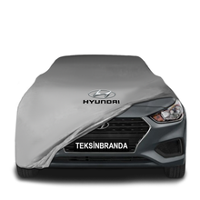 Hyundai Accent 5 Hatchback (2017-) Indoor Car Cover Custom Fit, Black, Gray, Blue, Red Color