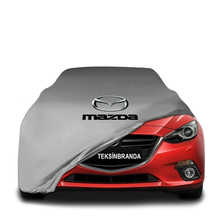 Mazda 3 3 Sedan (2014-2018) Indoor Car Cover Custom Fit, Black, Gray, Blue, Red Color